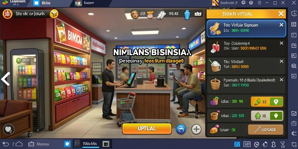 Karakter kustomisasi yang unik dan menarik.