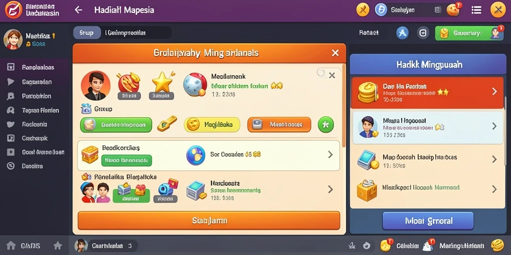 Beragam tantangan menarik yang meningkatkan keseruan permainan.