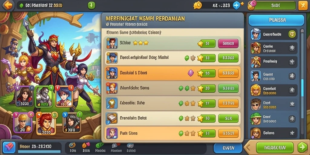 Fitur multiplayer untuk bersaing dengan teman.
