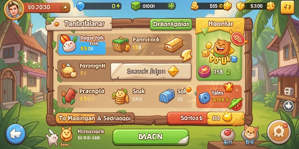 Pengalaman bermain yang seru dan mendebarkan.