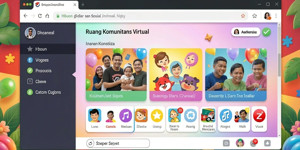 Mode turnamen menarik dan kompetitif.